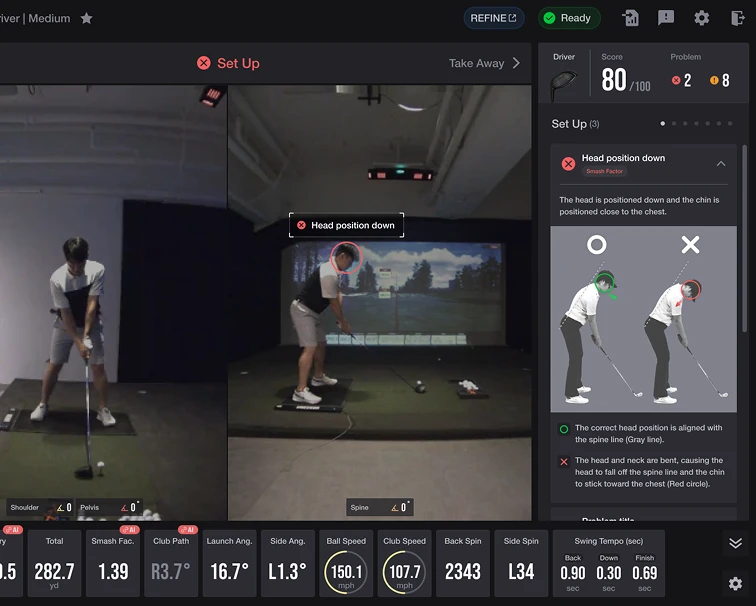 Swing Optix with AI Coaching 2